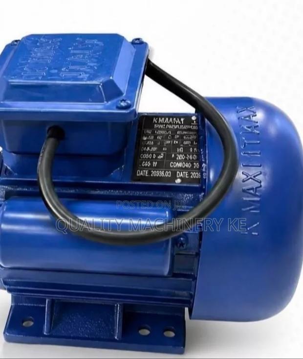 Heavy-Duty 2hp KMAX ITALY Electric Motor - main view