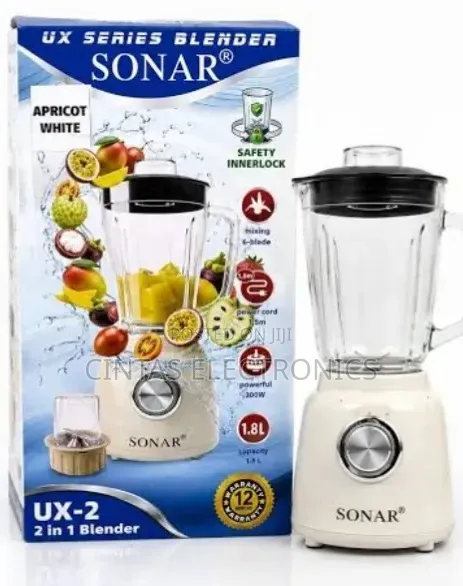 Sonar UX-1 2-in-1 Blender
