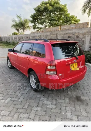 Toyota Corolla Fielder 2003 Red