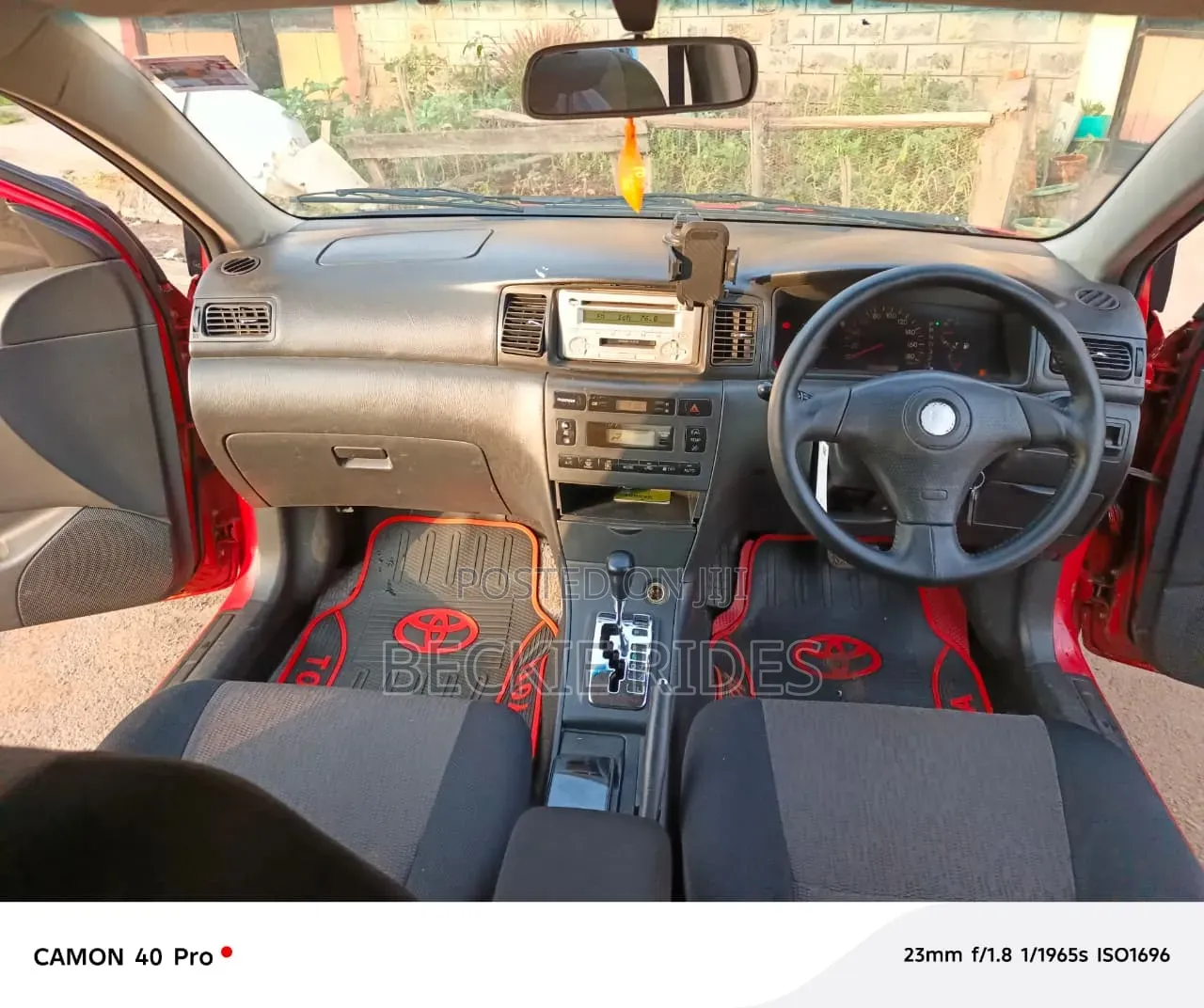 Toyota Corolla Fielder 2003 Red