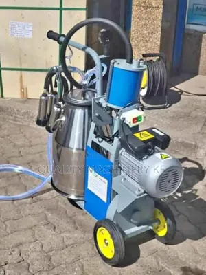 Easy to Clean and Maintain Single Cylinder Milking Machine
