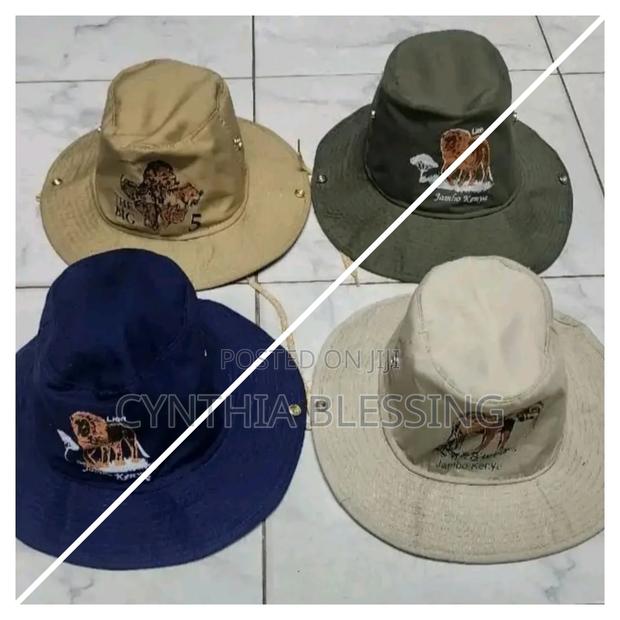 Wildlife Themed Safari Hats _ Navy - thumbnail 2