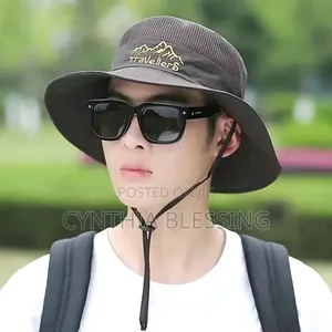 Grey Safari Hat