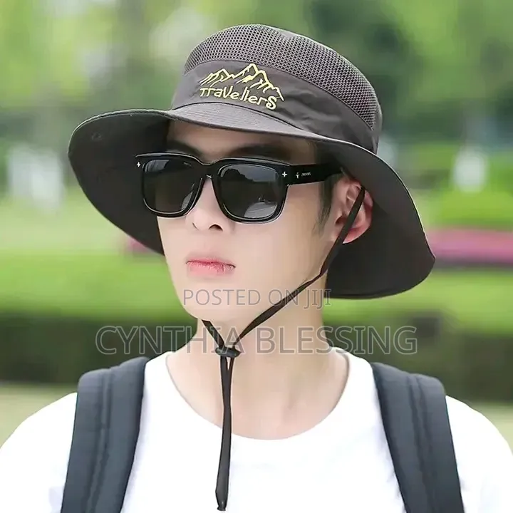 Grey Safari Hat