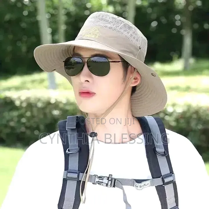 Grey Safari Hat