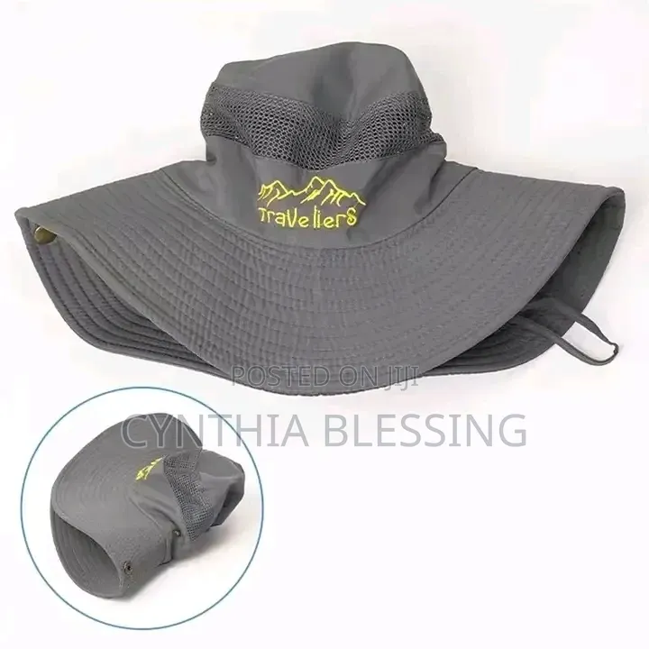 Grey Safari Hat