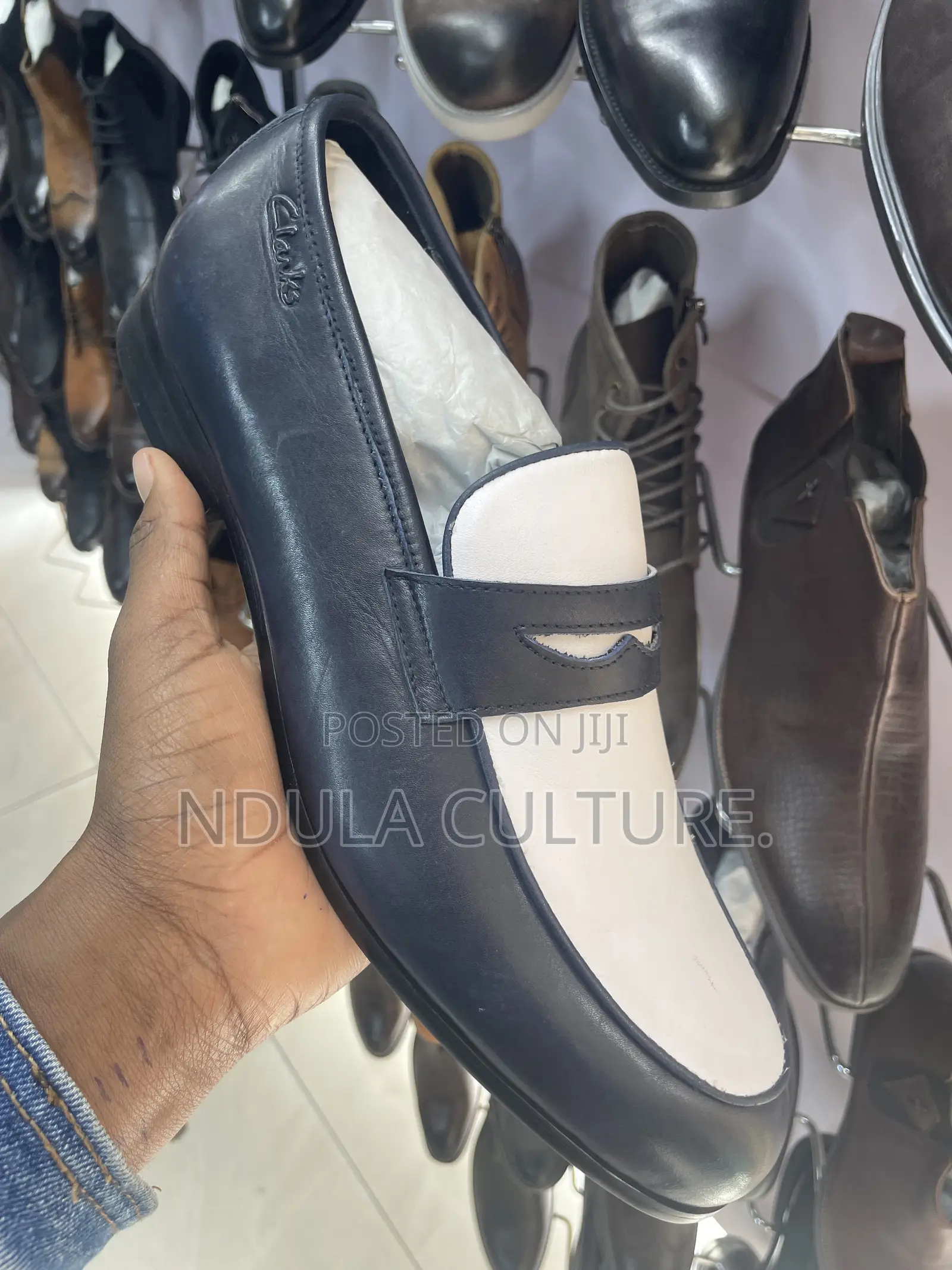 Clarks Penny Loafers