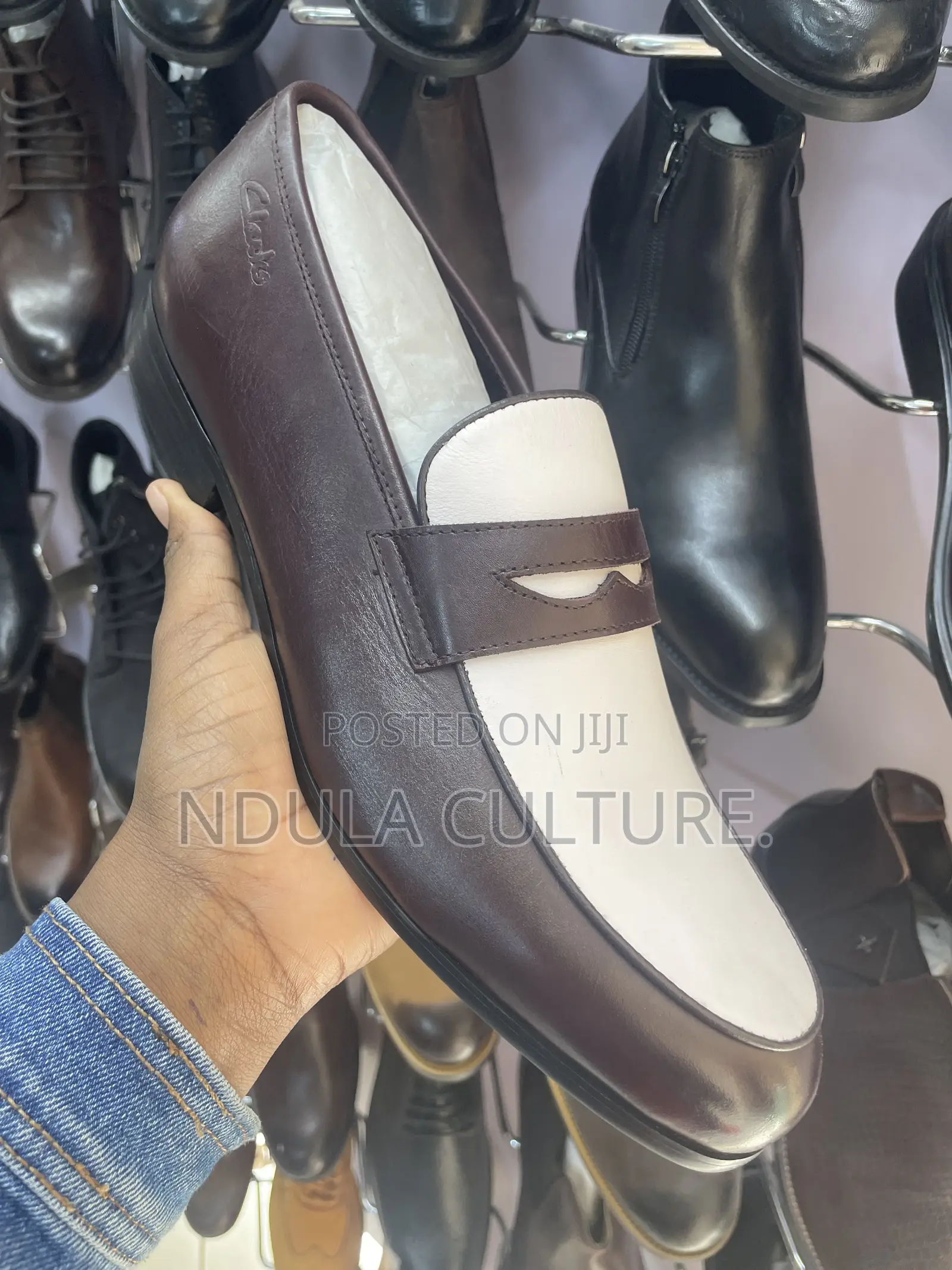 Clarks Penny Loafers