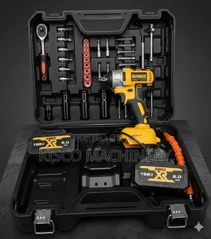 Dewalt 198V Cordless Impact Wrench Kit With 2 Batteries
