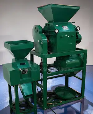Medium Flour Roller Mill 7.5hp Motor + Pre Crusher