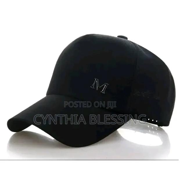 M Baseball Cap_black