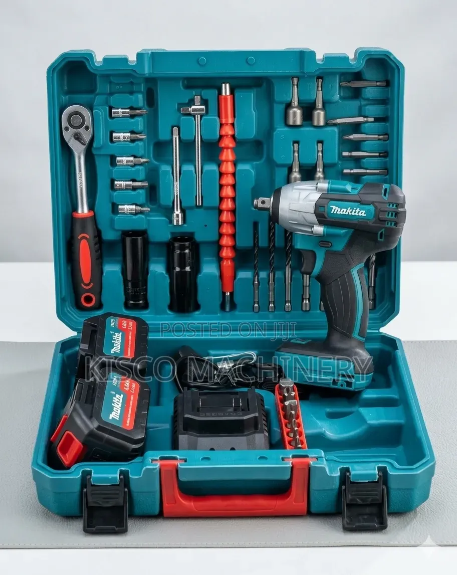 Makita 198Vf Cordless Impact Wrench Combo Toolkit (Full Set)