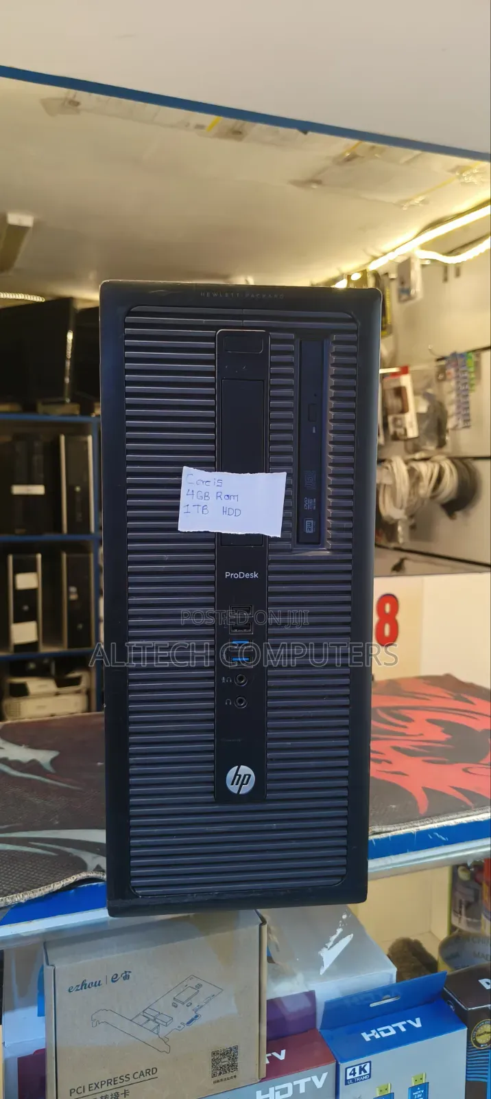 Desktop Computer HP ProDesk 600 G1 8GB Intel Core i5 HDD 1T