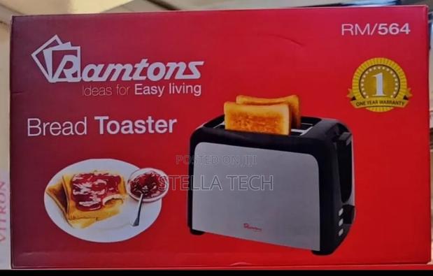 Ramtons RM/564 - 2 Slice Stainless Steel Toaster - thumbnail 2