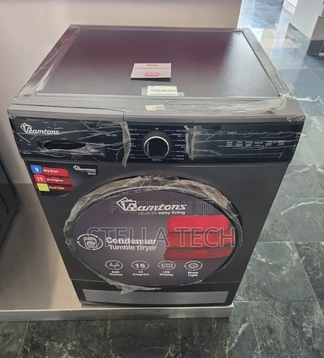 9kg Dryer, Condenser, No Wash Function - Rw/301