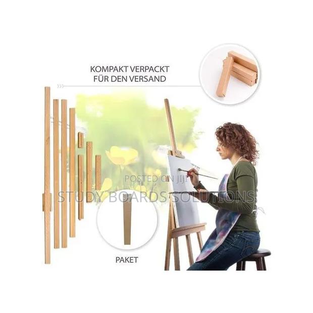 Artist Wooden Easel Stand – 1.5m (Adjustable) - main view