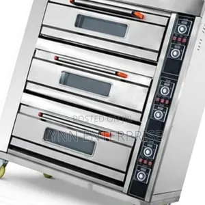 Premier Commercial Gas Oven With Three Deck Six Tray