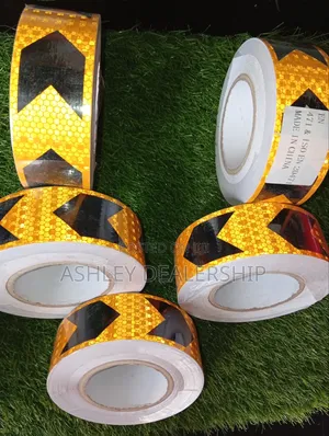 High-Visibility Reflective Hazard Tape
