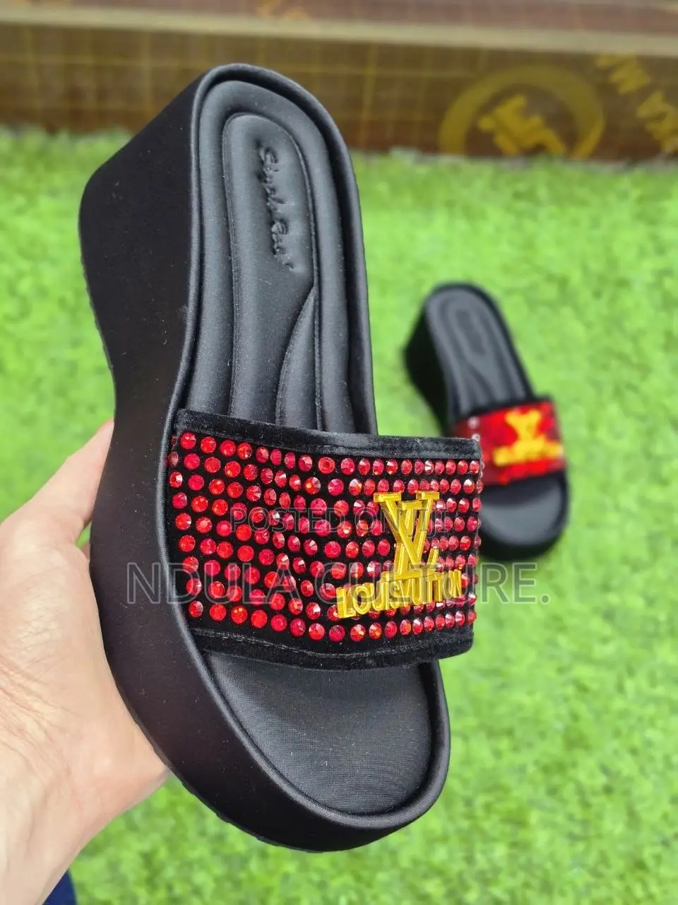 Louis Vuitton Platform Wedge