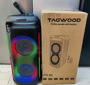 *Tagwood Rechargeable Party Box With Microphone and Remote