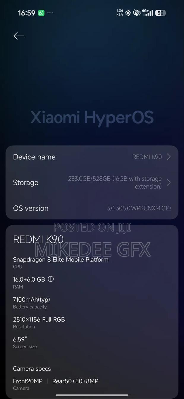 Xiaomi Redmi K90 512 GB White - thumbnail 7