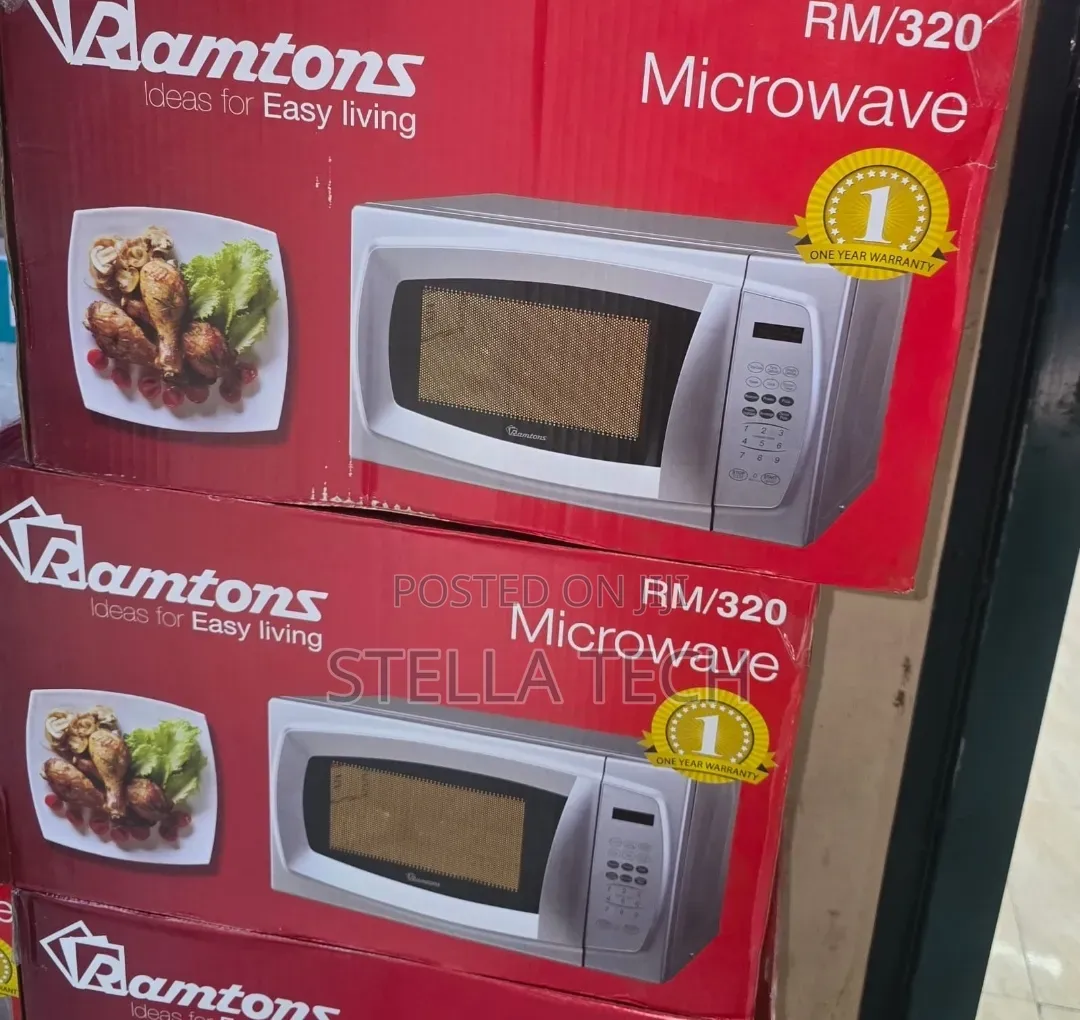 Ramtons RM/320 - Digital Microwave, 700W - 20L - Silver (1YR WRTY)