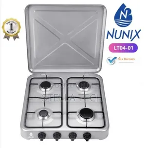 Nunix Full Gas 4 Burner Table Top Cooker