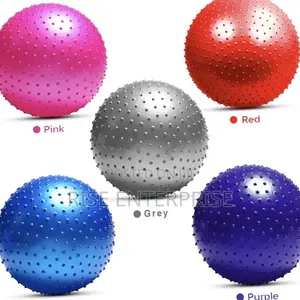 Quality Spiked Yoga Pilates Ball for Muscle Relief Fitness