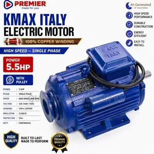 Long Lasting 5.5hp KMAX ITALY Electric Motor