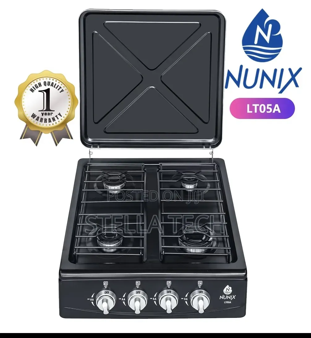 New Model Nunix Table Top Cooker Full Gas Burner Stove
