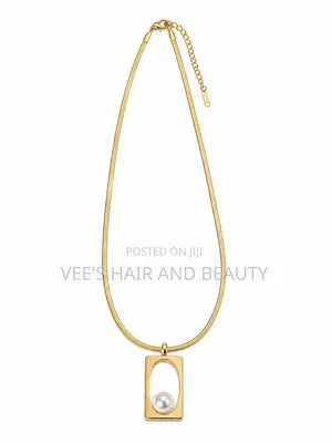 Simple Elegant Gold Necklace | Everyday Necklace |Ladies Women Jewelry