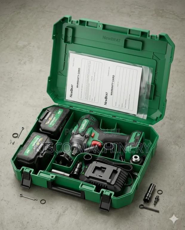Newbeat 21V Cordless Impact Wrench Kit + Full Sockets