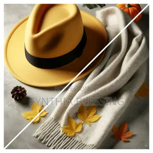 Gorgeous Fedora Hat_yellow