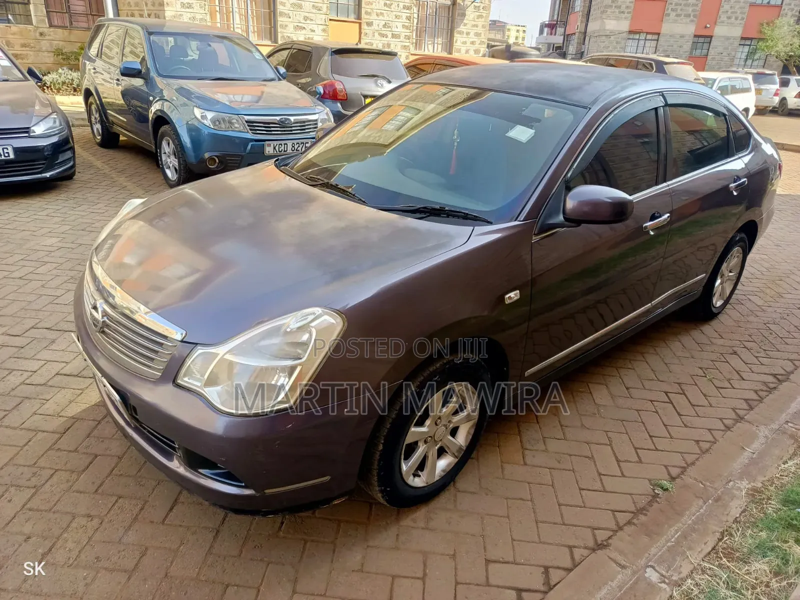 Nissan Bluebird 2008 Brown