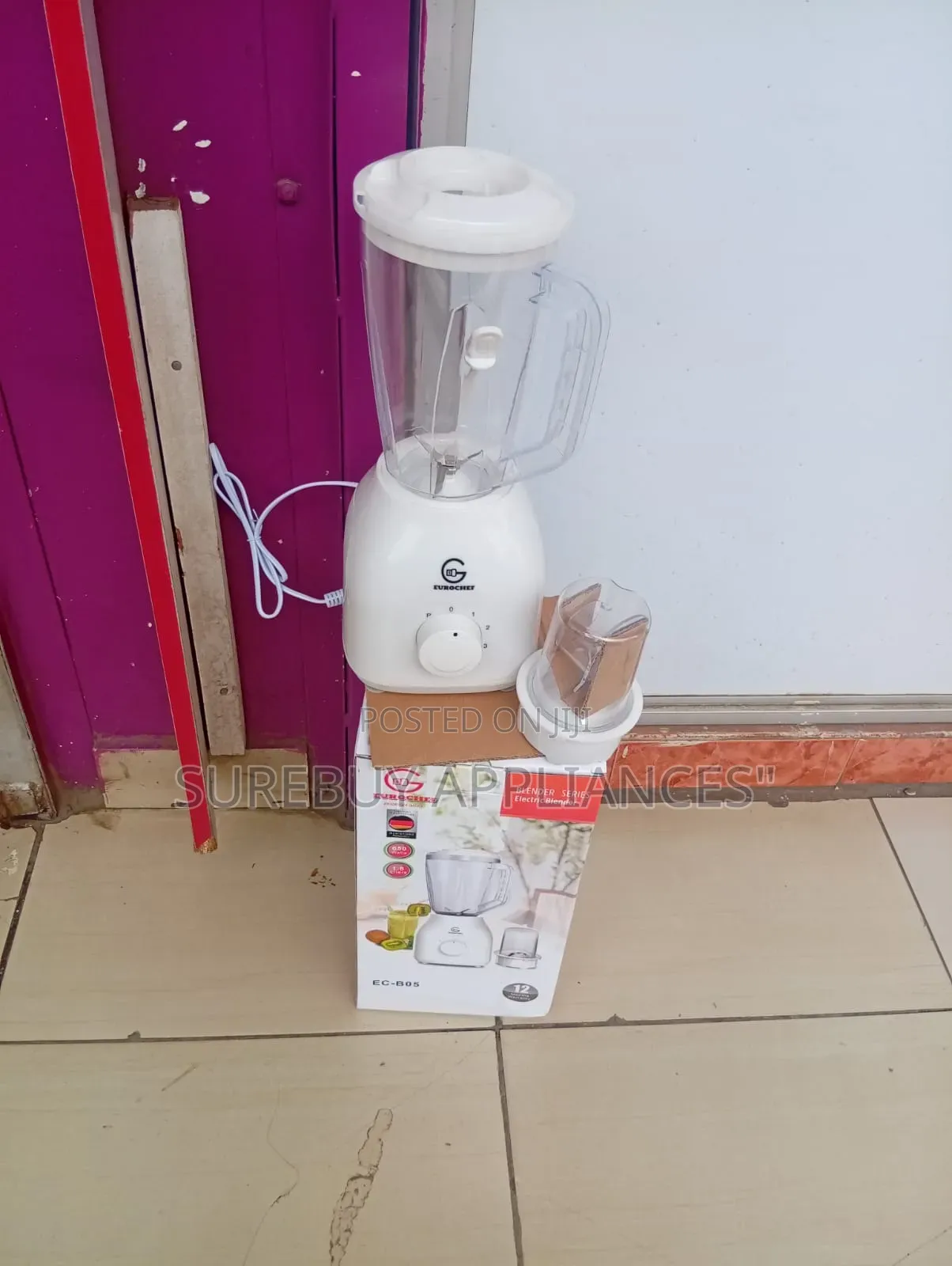 Eurochef Blender 2-in-1, 1.8l, 850W