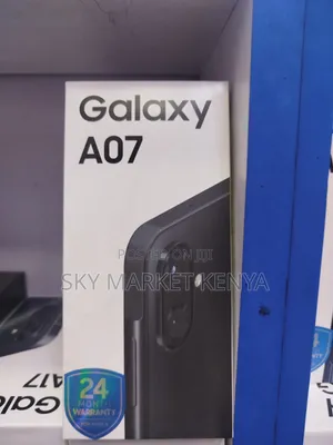 New Samsung Galaxy A07 4G 128 GB Black