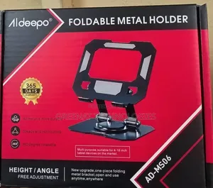 Aldeepo Foldable Metal Laptop Holder Ad-Ms06
