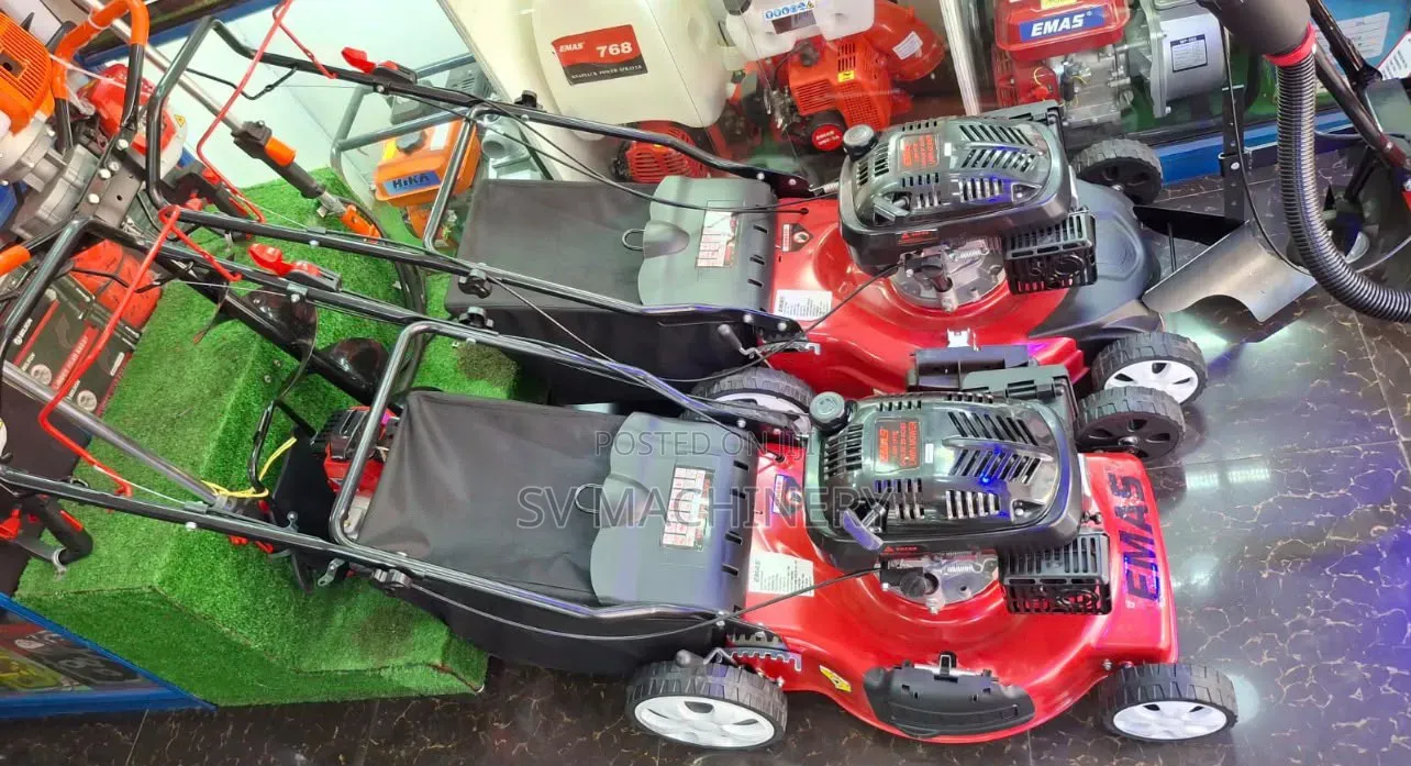 Heavy Duty 5hp Emas Petrol Lawn Mower