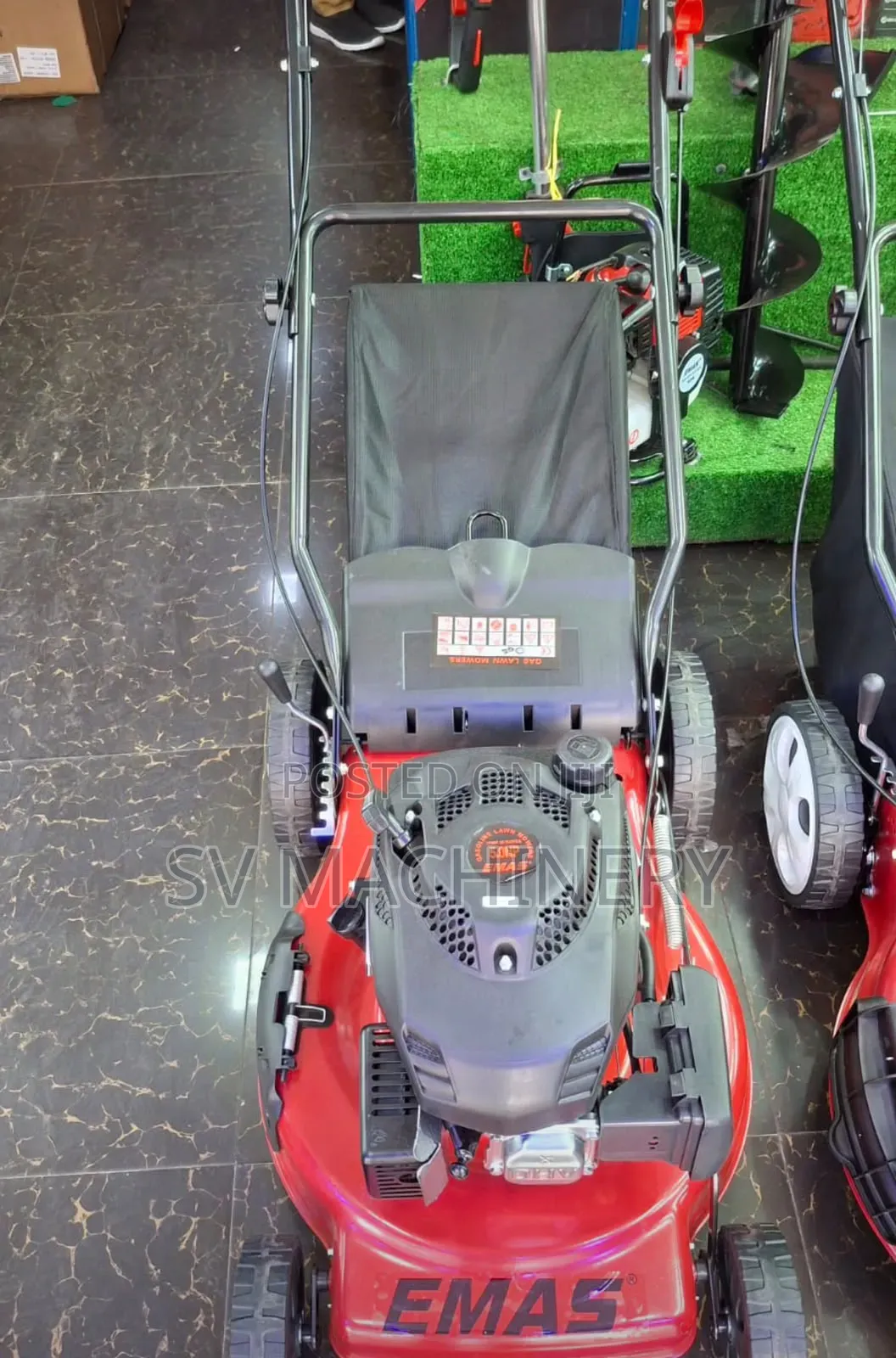 Heavy Duty 5hp Emas Petrol Lawn Mower