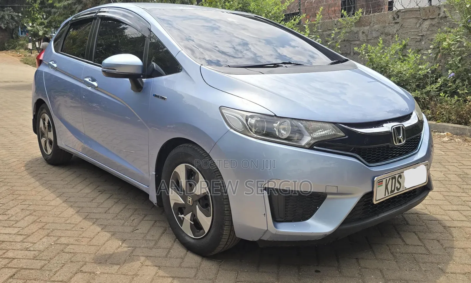 Honda Fit 2017 Blue