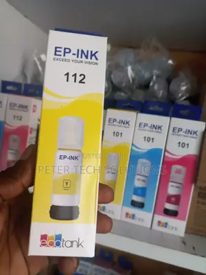 Epson 112 Ecotank Pigment Yellow Ink 70Ml Bottle