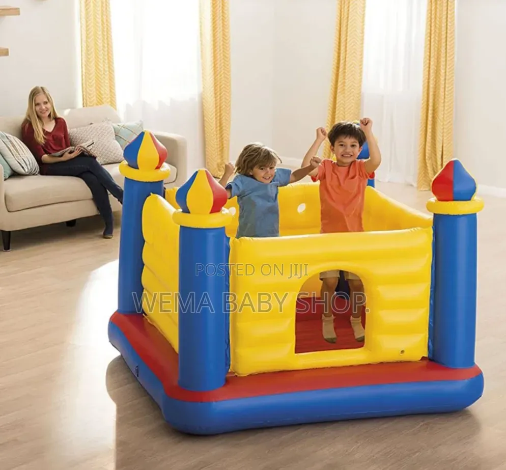 Intex Jump-O-Lene Inflatable Bouncing Castle!