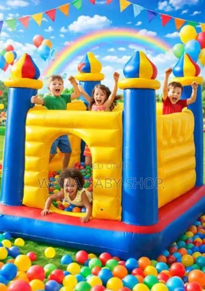 Intex Jump-O-Lene Inflatable Bouncing Castle!