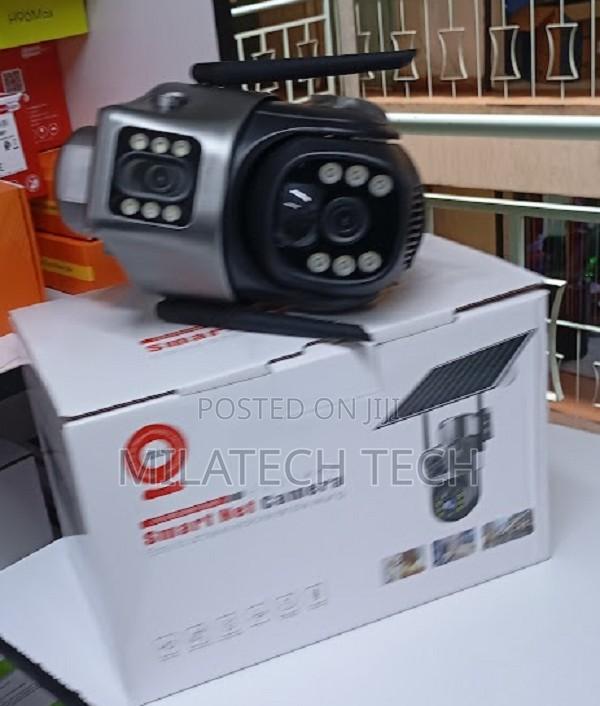 Outdoor 4G Solar Security Camera – Dual Lens PTZ - main view