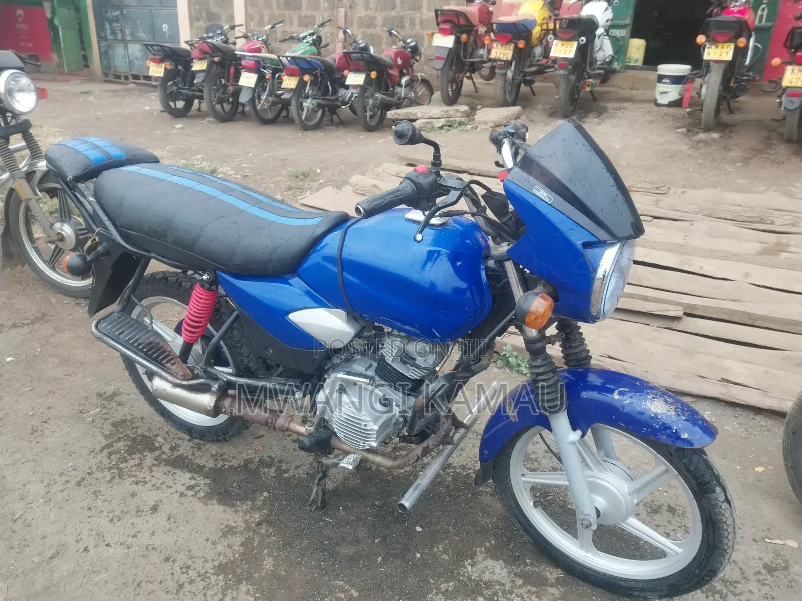 TVS HLX Plus ES 2025 Blue