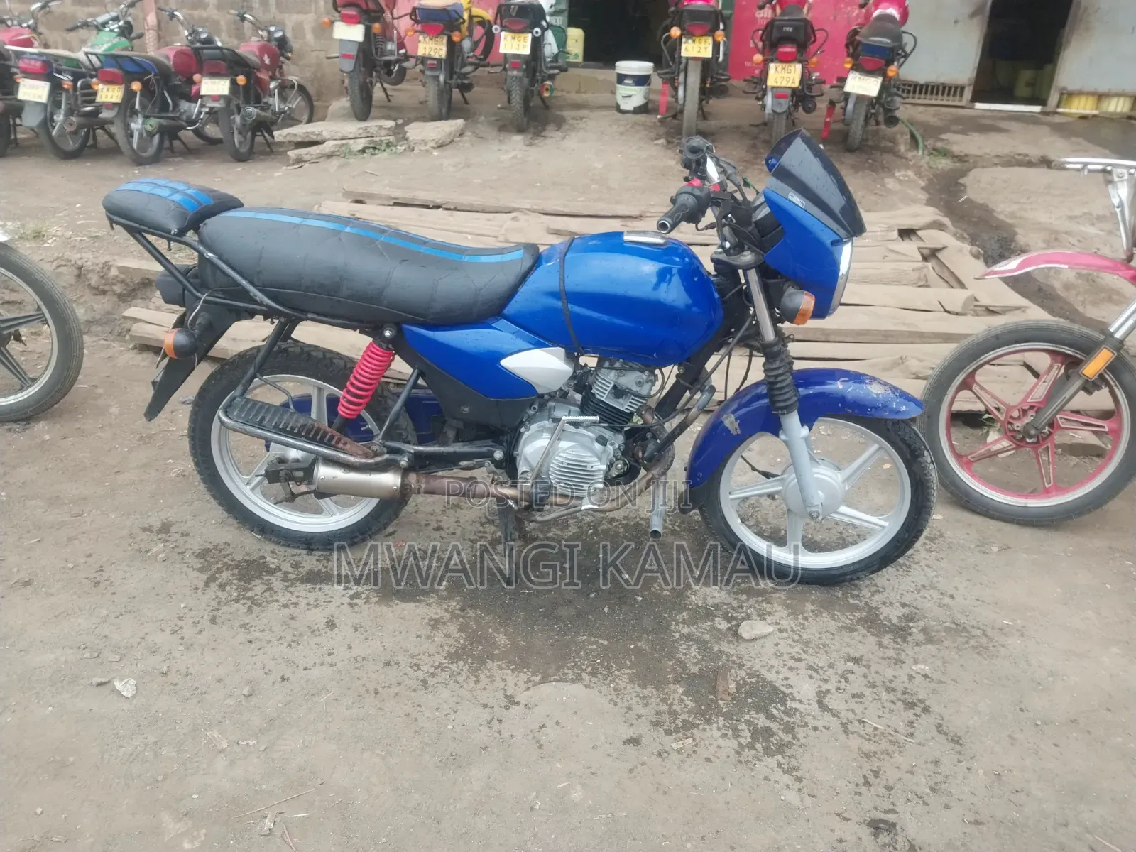 TVS HLX Plus ES 2025 Blue