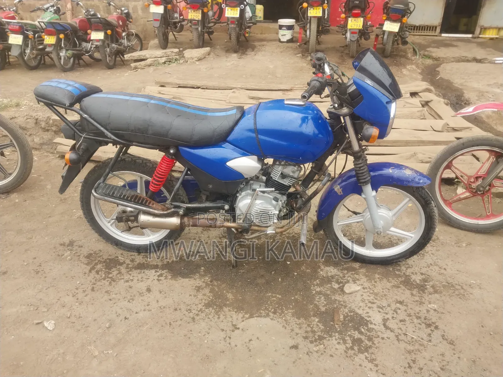 TVS HLX Plus ES 2025 Blue