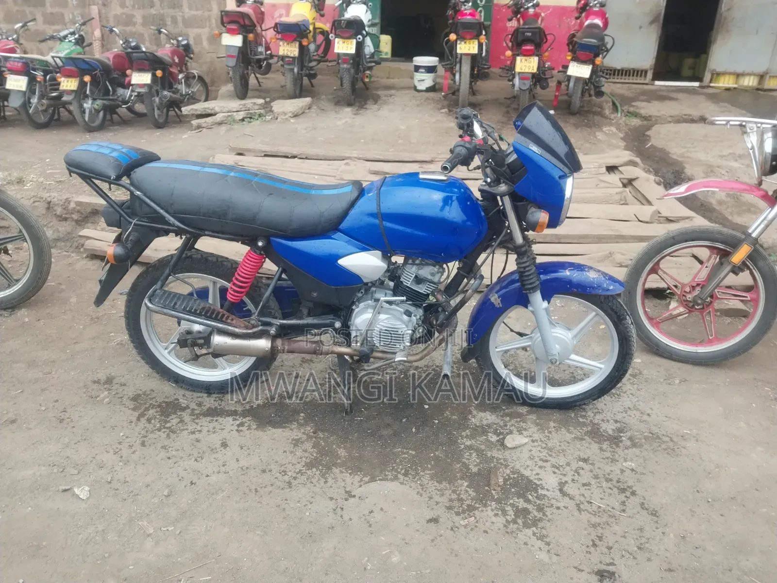TVS HLX Plus ES 2025 Blue