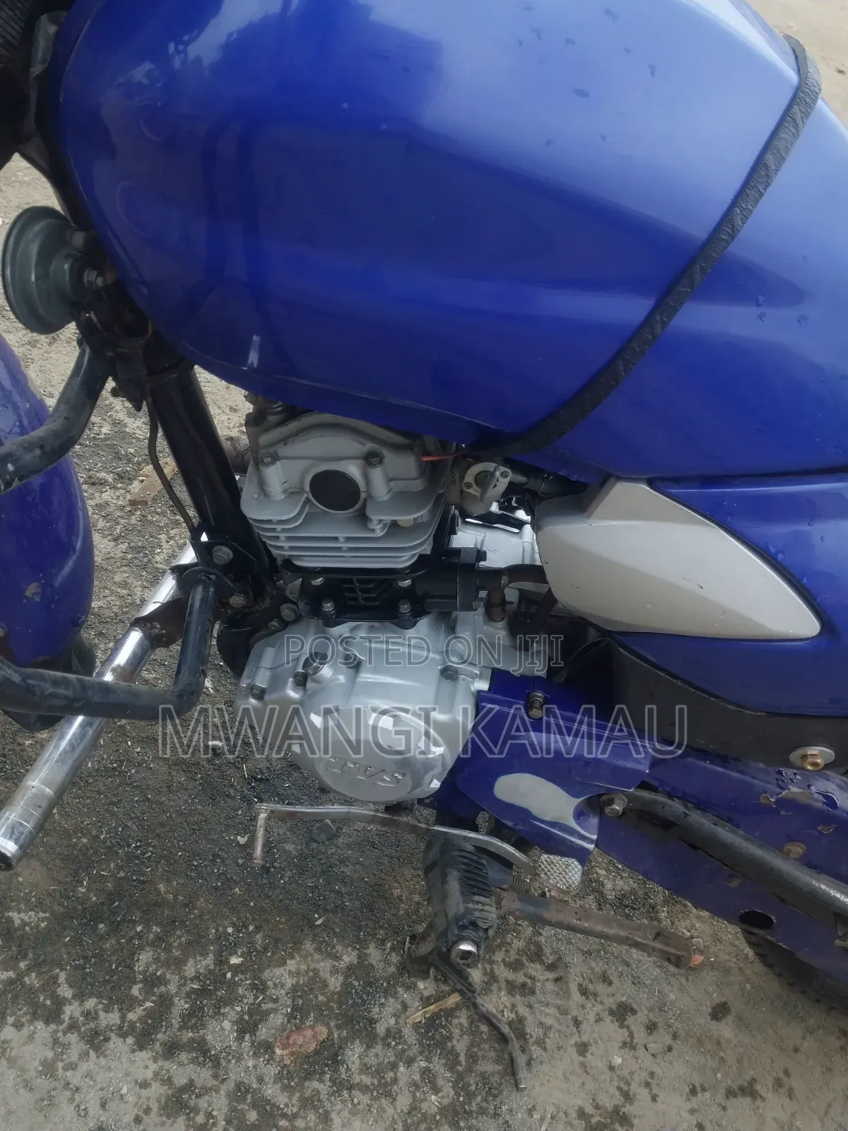 TVS HLX Plus ES 2025 Blue