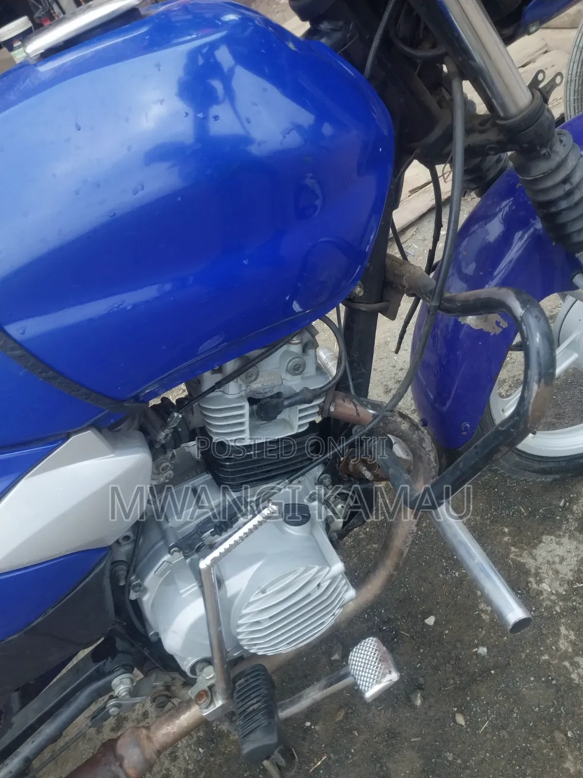 TVS HLX Plus ES 2025 Blue